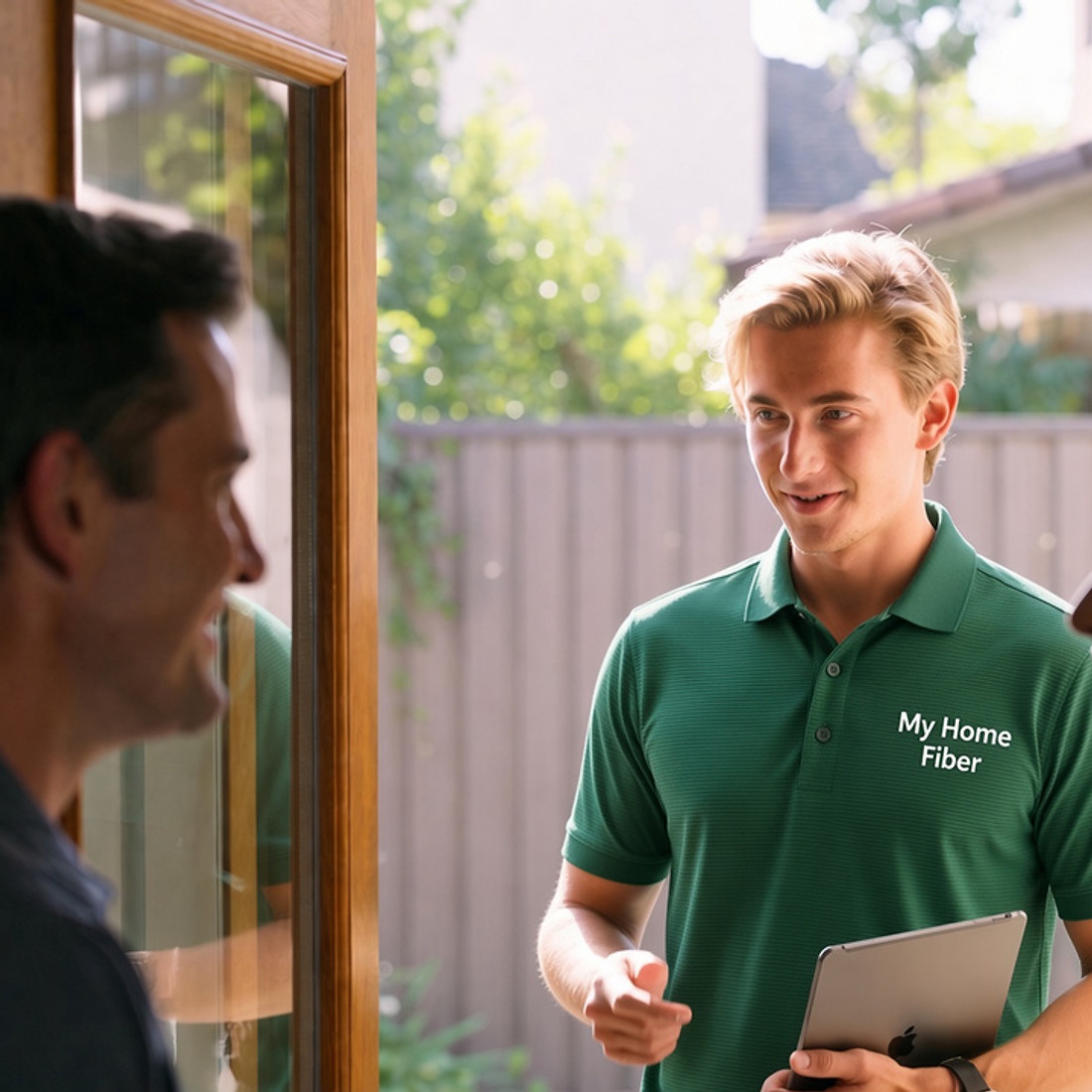 MyHomeFiber local sales team